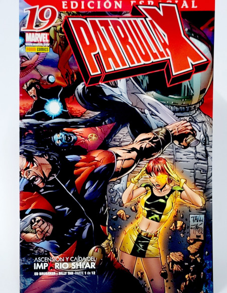 CÓMIC PATRULLA-X 19 EDICIÓN ESPECIAL VOL.3 PANINI MARVEL VOLUMEN GRAPA DE KIOSCO