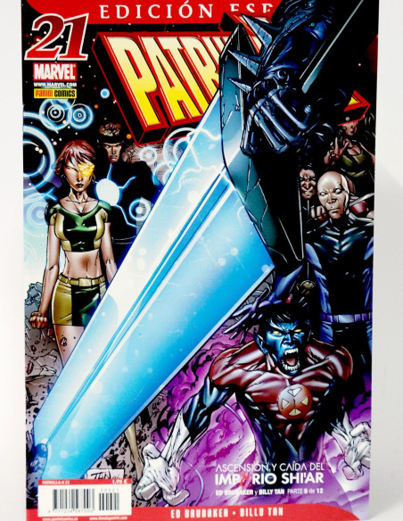 CÓMIC PATRULLA-X 21 EDICIÓN ESPECIAL VOL.3 PANINI MARVEL VOLUMEN GRAPA DE KIOSCO