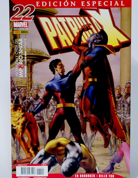 CÓMIC PATRULLA-X 22 EDICIÓN ESPECIAL VOL.3 PANINI MARVEL VOLUMEN GRAPA DE KIOSCO