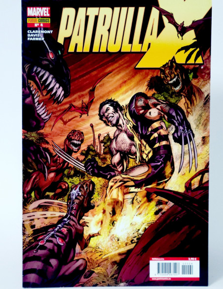 CÓMIC PATRULLA-X 4 EDICIÓN ESPECIAL VOL.3 PANINI MARVEL VOLUMEN GRAPA DE KIOSCO