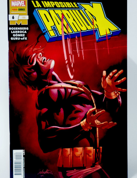 CÓMIC LA IMPOSIBLE PATRULLA-X 88 PANINI MARVEL 6 GRAPA DE KIOSCO