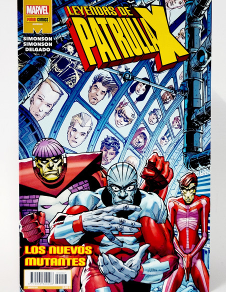 CÓMIC LEYENDAS DE LA PATRULLA-X 7 PANINI MARVEL GRAPA DE KIOSCO