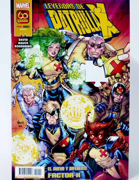 CÓMIC LEYENDAS DE LA PATRULLA-X 4 PANINI MARVEL GRAPA DE KIOSCO