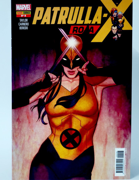 CÓMIC PATRULLA-X ROJA 8 LA MÁQUINA DEL ODIO PANINI MARVEL GRAPA DE KIOSCO