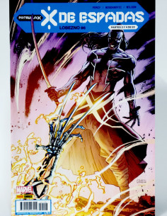 CÓMIC PATRULLA-X LOBEZNO 106 X DE ESPADAS PANINI MARVEL...