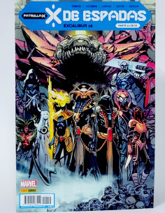 CÓMIC PATRULLA-X EXCALIBUR 10 X DE ESPADAS PANINI MARVEL...