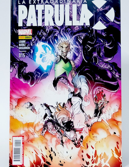 CÓMIC LA EXTRAORDINARIA PATRULLA-X 15 PANINI MARVEL GRAPA DE KIOSCO