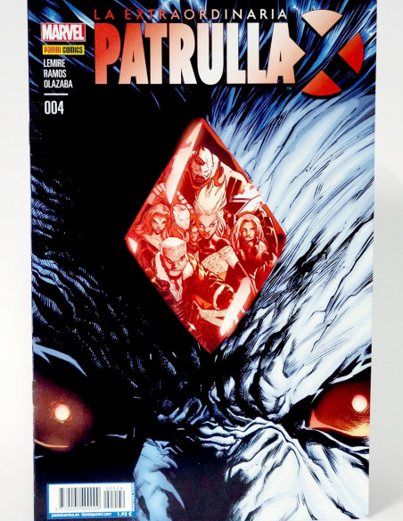CÓMIC LA EXTRAORDINARIA PATRULLA-X 4 PANINI MARVEL GRAPA DE KIOSCO