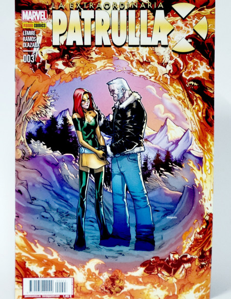 CÓMIC LA EXTRAORDINARIA PATRULLA-X 3 PANINI MARVEL GRAPA DE KIOSCO