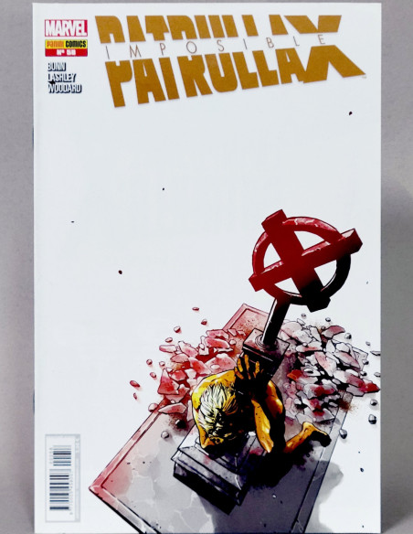CÓMIC LA IMPOSIBLE PATRULLA-X 58 PANINI MARVEL GRAPA DE KIOSCO