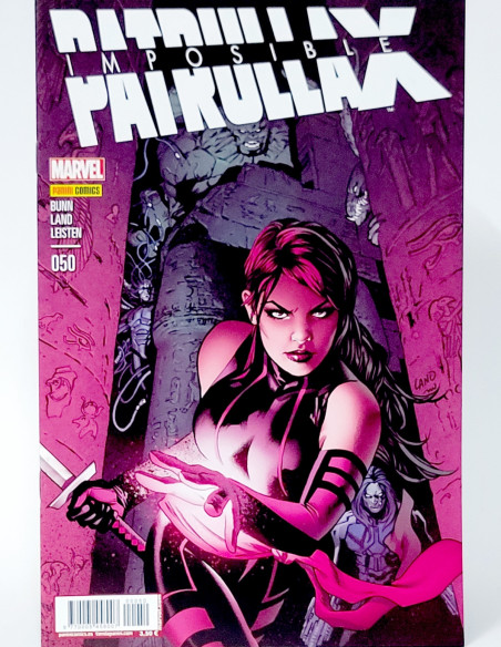 CÓMIC LA IMPOSIBLE PATRULLA-X 50 PANINI MARVEL GRAPA DE KIOSCO