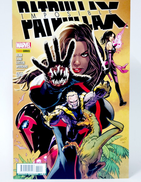 CÓMIC LA IMPOSIBLE PATRULLA-X 55 PANINI MARVEL GRAPA DE KIOSCO
