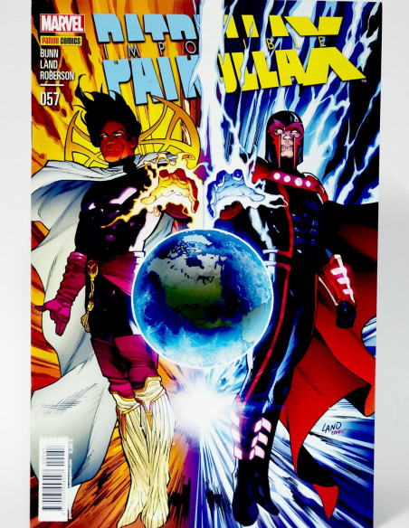 CÓMIC LA IMPOSIBLE PATRULLA-X 57 PANINI MARVEL GRAPA DE KIOSCO
