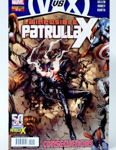 CÓMIC LA IMPOSIBLE PATRULLA-X 11 PANINI MARVEL GRAPA DE...