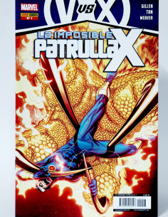 CÓMIC LA IMPOSIBLE PATRULLA-X 7 PANINI MARVEL GRAPA DE...