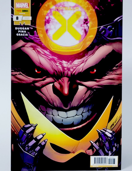 CÓMIC PATRULLA-X 127 PANINI MARVEL 8 GRAPA DE KIOSCO