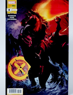 CÓMIC PATRULLA-X 123 PANINI MARVEL 4 GRAPA DE KIOSCO