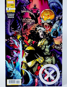 CÓMIC PATRULLA-X 122 PANINI MARVEL 3 GRAPA DE KIOSCO