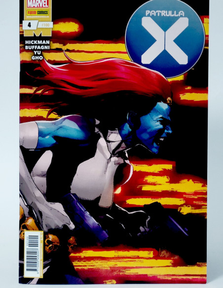 CÓMIC PATRULLA-X 100 PANINI MARVEL 4 GRAPA DE KIOSCO