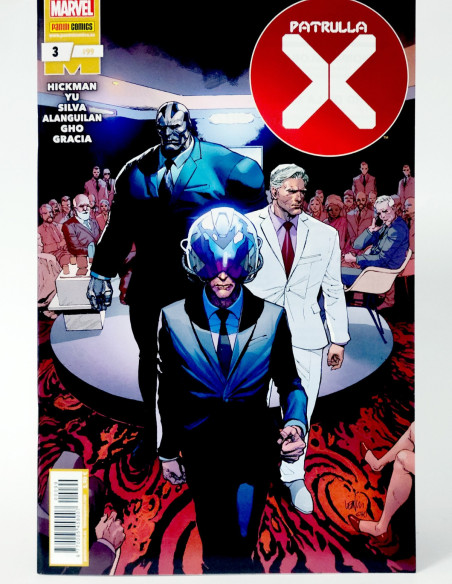 CÓMIC PATRULLA-X 99 PANINI MARVEL 3 GRAPA DE KIOSCO