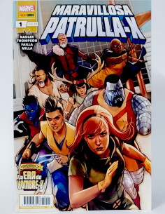 CÓMIC LA ERA DE HOMBRE-X MARAVILLOSA PATRULLA-X 1 JULIO...