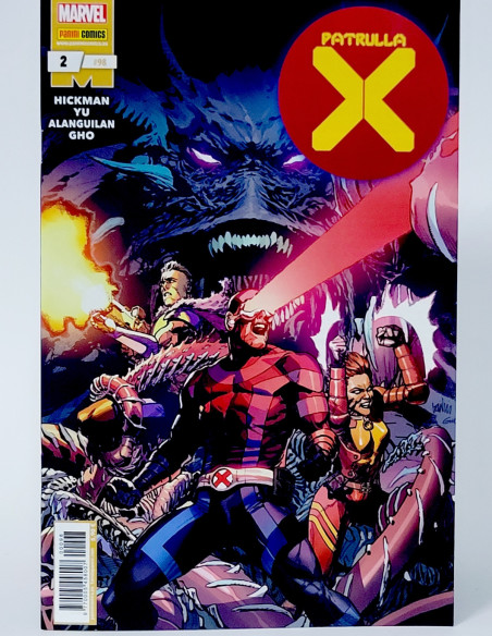 CÓMIC PATRULLA-X 98 PANINI MARVEL 2 GRAPA DE KIOSCO