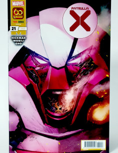 CÓMIC PATRULLA-X 117 PANINI MARVEL 21 GRAPA DE KIOSCO