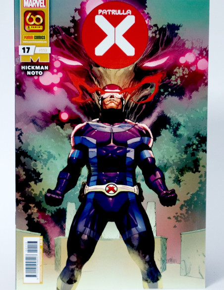 CÓMIC PATRULLA-X 113 PANINI MARVEL 17 GRAPA DE KIOSCO