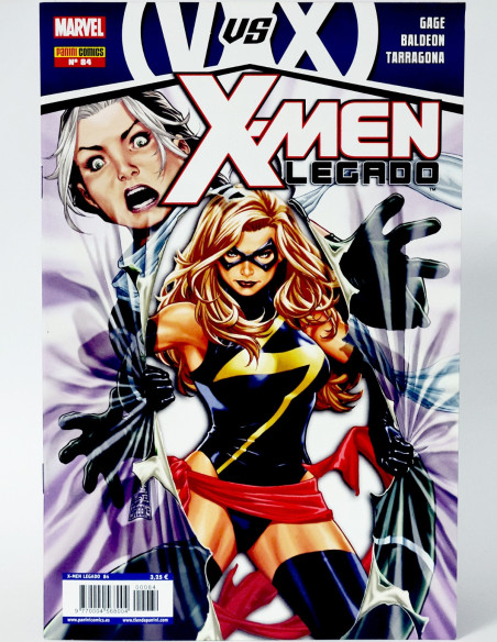 CÓMIC X-MEN LEGADO 84 PANINI MARVEL GRAPA DE KIOSCO