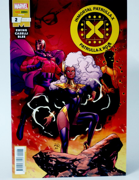 CÓMIC INMORTAL PATRULLA-X 2 AGOSTO 2022 PANINI MARVEL GRAPA DE KIOSCO