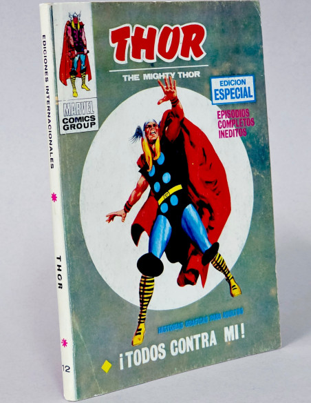 CÓMIC THOR 12 VOL.1 TODOS CONTRA MÍ MARVEL VOLUMEN TACO CASI EXCELENTE ESTADO