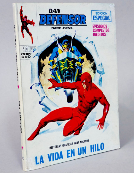 CÓMIC DAN DEFENSOR 28 VOL.1 LA VIDA EN UN HILO MARVEL VOLUMEN TACO MUY BUEN ESTADO