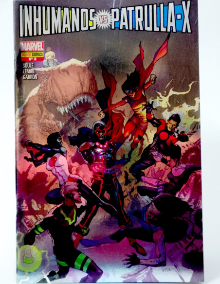 CÓMIC INHUMANOS VS PATRULLA-X 3 PANINI MARVEL GRAPA DE KIOSCO