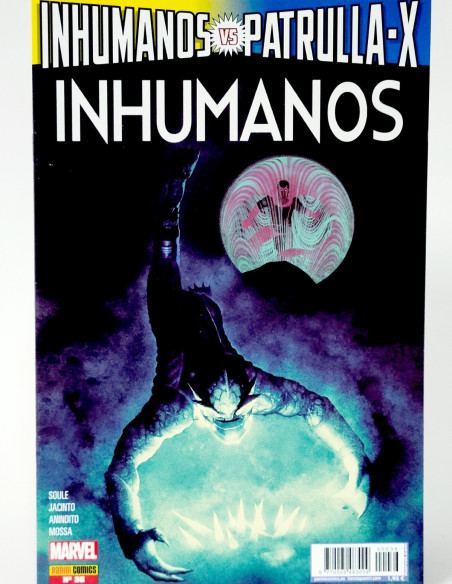 CÓMIC INHUMANOS VS PATRULLA-X 36 PANINI MARVEL GRAPA DE KIOSCO