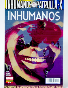 CÓMIC INHUMANOS VS PATRULLA-X 35 PANINI MARVEL GRAPA DE...