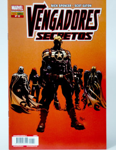 CÓMIC VENGADORES SECRETOS 12 PANINI MARVEL GRAPA DE KIOSCO