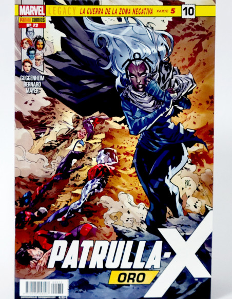 CÓMIC PATRULLA-X ORO 72 PANINI MARVEL GRAPA DE KIOSCO