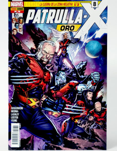 CÓMIC PATRULLA-X ORO 70 PANINI MARVEL GRAPA DE KIOSCO