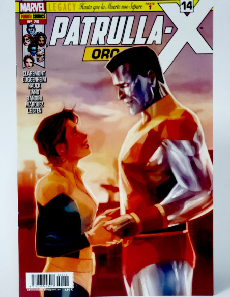 CÓMIC PATRULLA-X ORO 76 PANINI MARVEL GRAPA DE KIOSCO