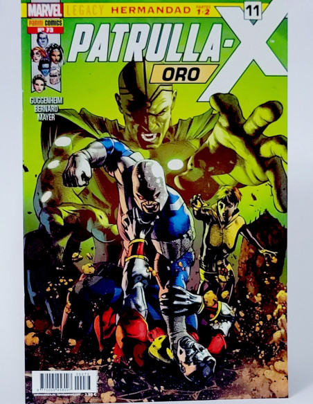 CÓMIC PATRULLA-X ORO 73 PANINI MARVEL GRAPA DE KIOSCO