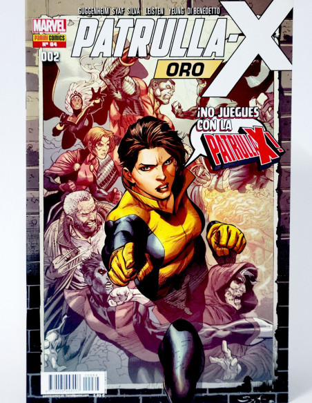 CÓMIC PATRULLA-X ORO 64 PANINI MARVEL GRAPA DE KIOSCO