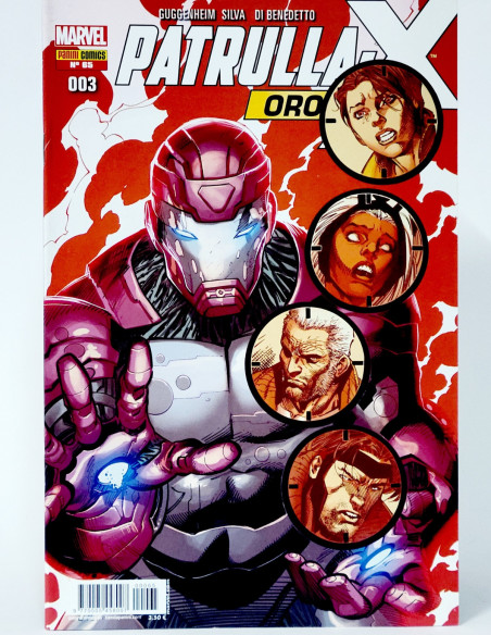 CÓMIC PATRULLA-X ORO 65 PANINI MARVEL GRAPA DE KIOSCO