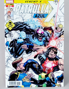 CÓMIC LA IMPOSIBLE PATRULLA -X AZUL 62 PANINI MARVEL...