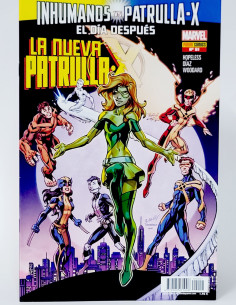 CÓMIC LA NUEVA PATRULLA -X 51 EL DÍA DESPUÉS INHUMANOS VS...