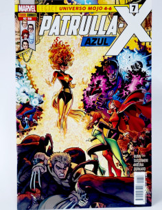 CÓMIC PATRULLA -X AZUL 58 PANINI MARVEL GRAPA DE KIOSCO