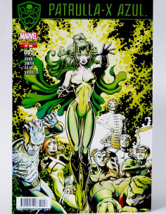 CÓMIC PATRULLA -X AZUL 56 PANINI MARVEL GRAPA DE KIOSCO