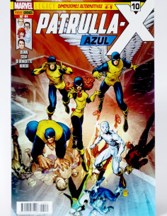 CÓMIC PATRULLA -X AZUL 61 PANINI MARVEL GRAPA DE KIOSCO