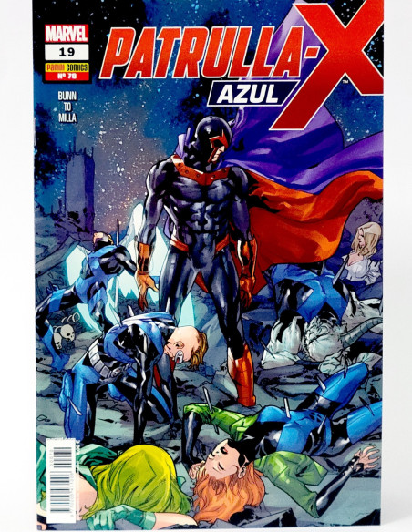 CÓMIC PATRULLA -X AZUL 70 PANINI MARVEL GRAPA DE KIOSCO