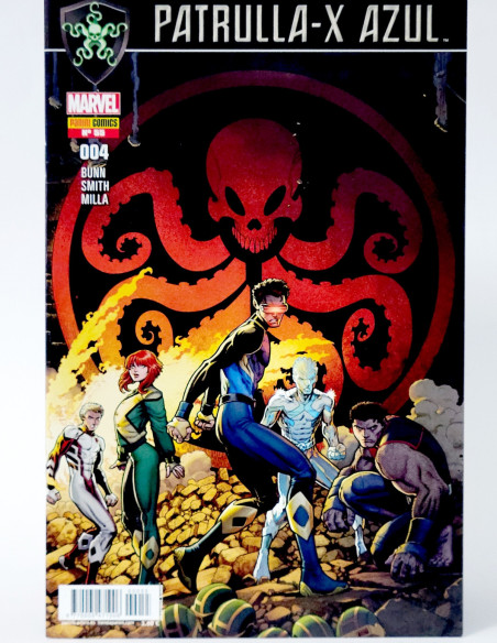 CÓMIC PATRULLA -X AZUL 55 PANINI MARVEL GRAPA DE KIOSCO