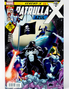 CÓMIC PATRULLA -X AZUL 63 PANINI MARVEL GRAPA DE KIOSCO